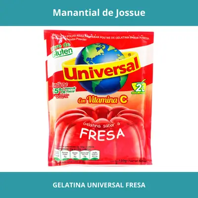GELATINA UNIVERSAL FRESA X130G