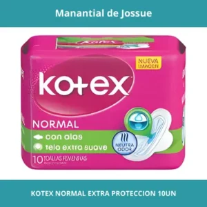 KOTEX NORMAL EXTRA PROTECCION 10UN
