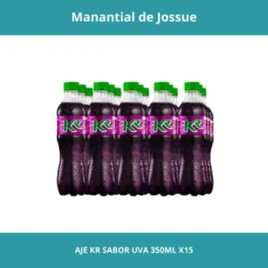 AJE KR SABOR UVA CONT.NETO 350ML X15