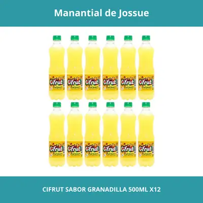 CIFRUT SABOR GRANADILLA CONT.NETO 500MLX12