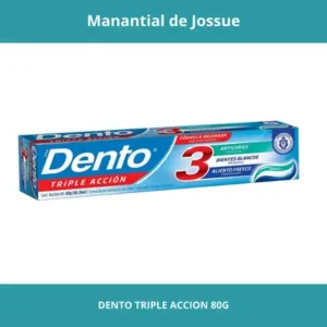 DENTO TRIPLE ACCION CONT.NETO 80G x6