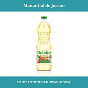 DELEITE ACEITE VEGETAL PREMIUM  500ML x6