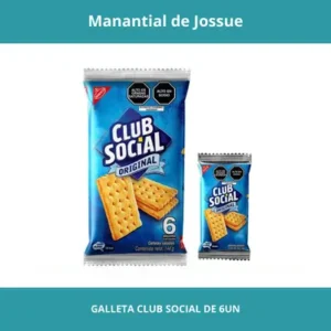 GALLETA CLUB SOCIAL DE 6UN