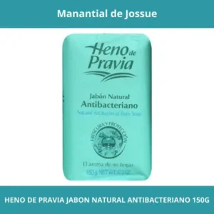 HENO DE PRAVIA JABON NATURAL ANTIBACTERIANO 150G
