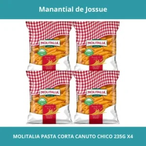 MOLITALIA PASTA CORTA CANUTO CHICO PESO NETO 235G
