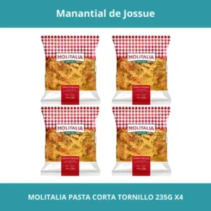 MOLITALIA PASTA CORTA TORNILLO PESO NETO 235G