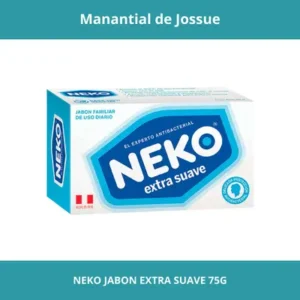 NEKO JABON EXTRA SUAVE PESO NETO 75G x6