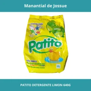 PATITO DETERGENTE LIMON PESO NETO 640G