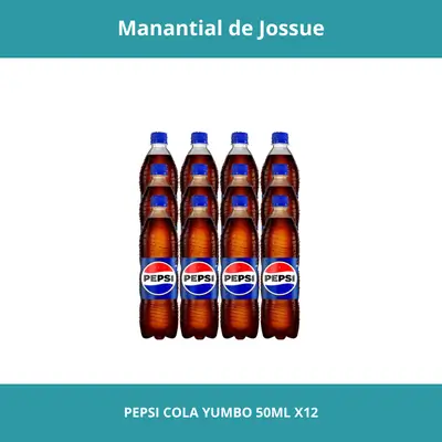 PEPSI COLA YUMBO CONT.NETO750ML X12