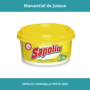 SAPOLIO LAVAVAJILLA PASTA 360G x12