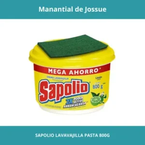 SAPOLIO LAVAVAJILLA PASTA CONT NETO 800G x6