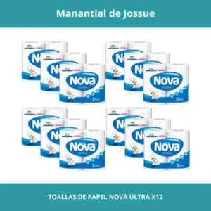 TOALLAS DE PAPEL NOVA ULTRA X12