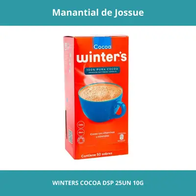 WINTERS COCOA DSP 50UN 10G
