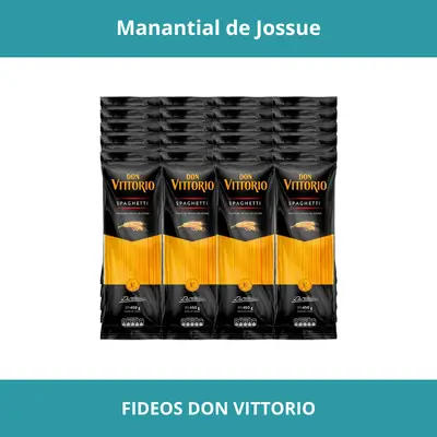 FIDEOS DON VITTORIO SPAGHETTI 450G X20