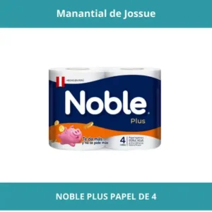 NOBLE PLUS PAPEL HIGIENICO DE 4X8
