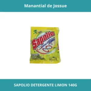 SAPOLIO DETERGENTE LIMON 140G x12